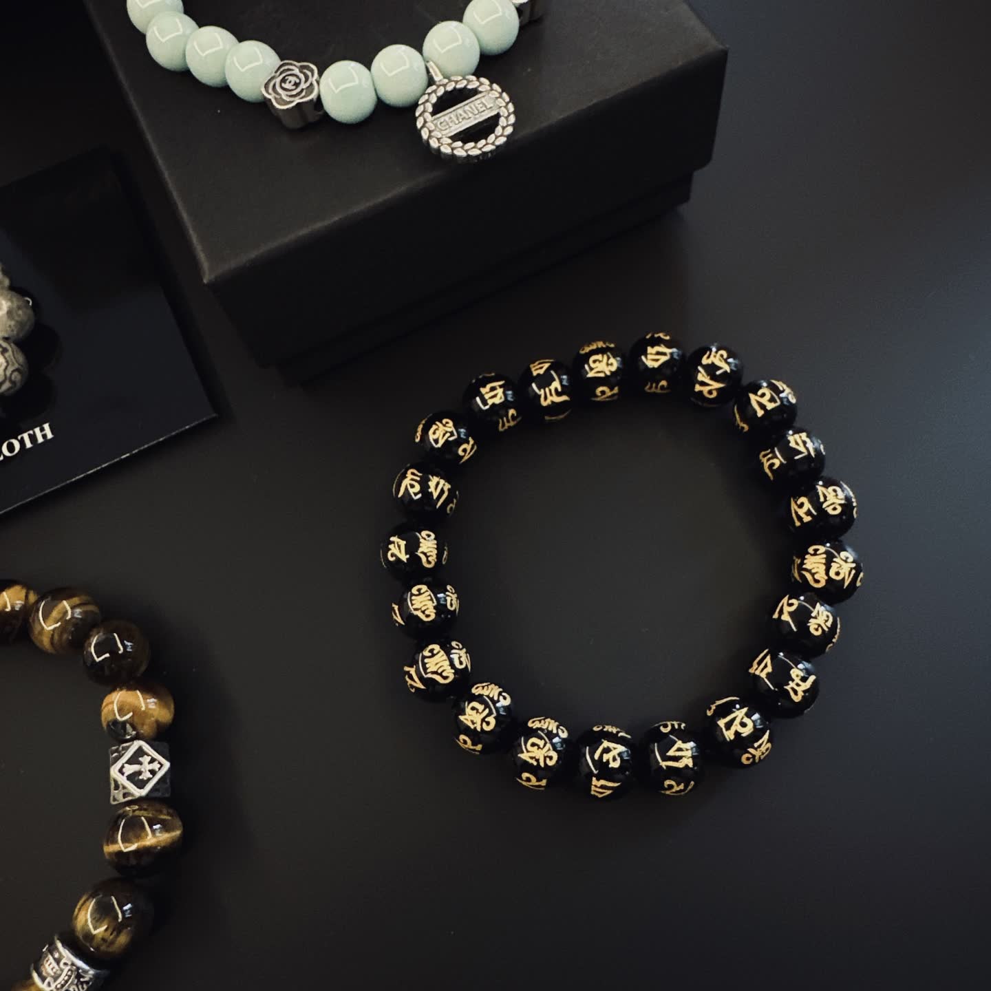 Chrome Hearts Beaded Bracelet Set
